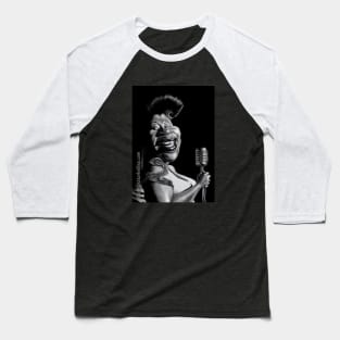 Ella Fitzgerald Baseball T-Shirt